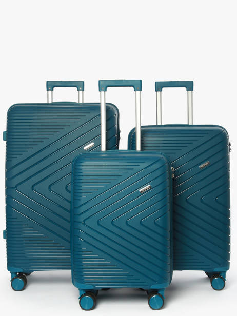 Set Reiskoffers Victoria Travel Blauw victoria LOT